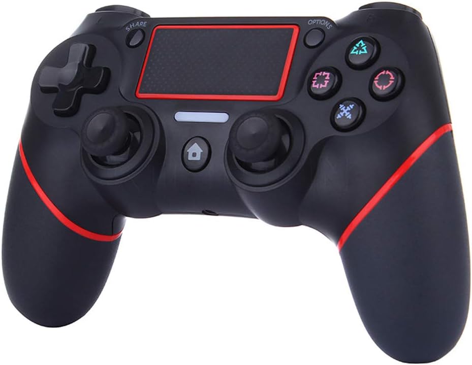 PS4 Controller Wireless Bluetooth Game Controller Dualshock Gamepad for Playstation 4 Touch Panel Joypad with Dual Vibration, Instantly Timely Manner to Share Joystick