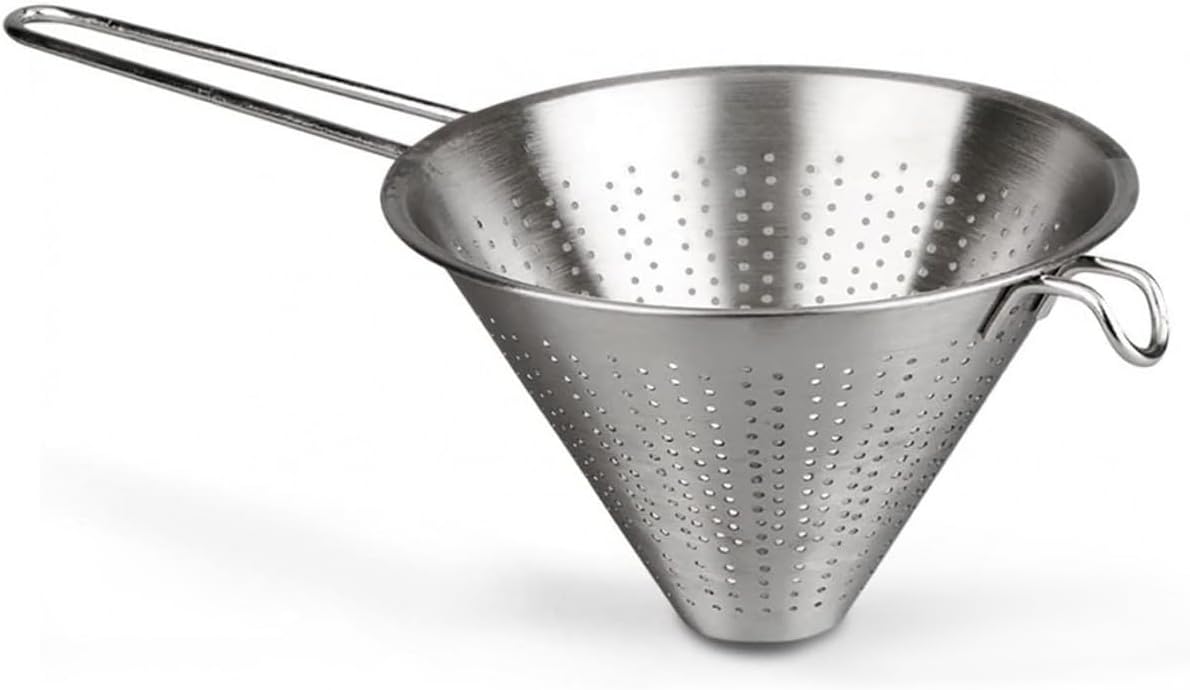Space Home Stainless Steel Strainer, 16 cm, Silver