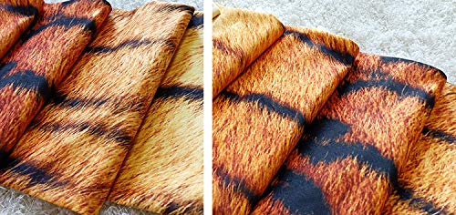 Whooplaart Home Decor Table Runner Tiger Stripe Handmade Table Cloth Bedroom Hotel (12.6"X78.7"(32X200Cm)) #TOP1