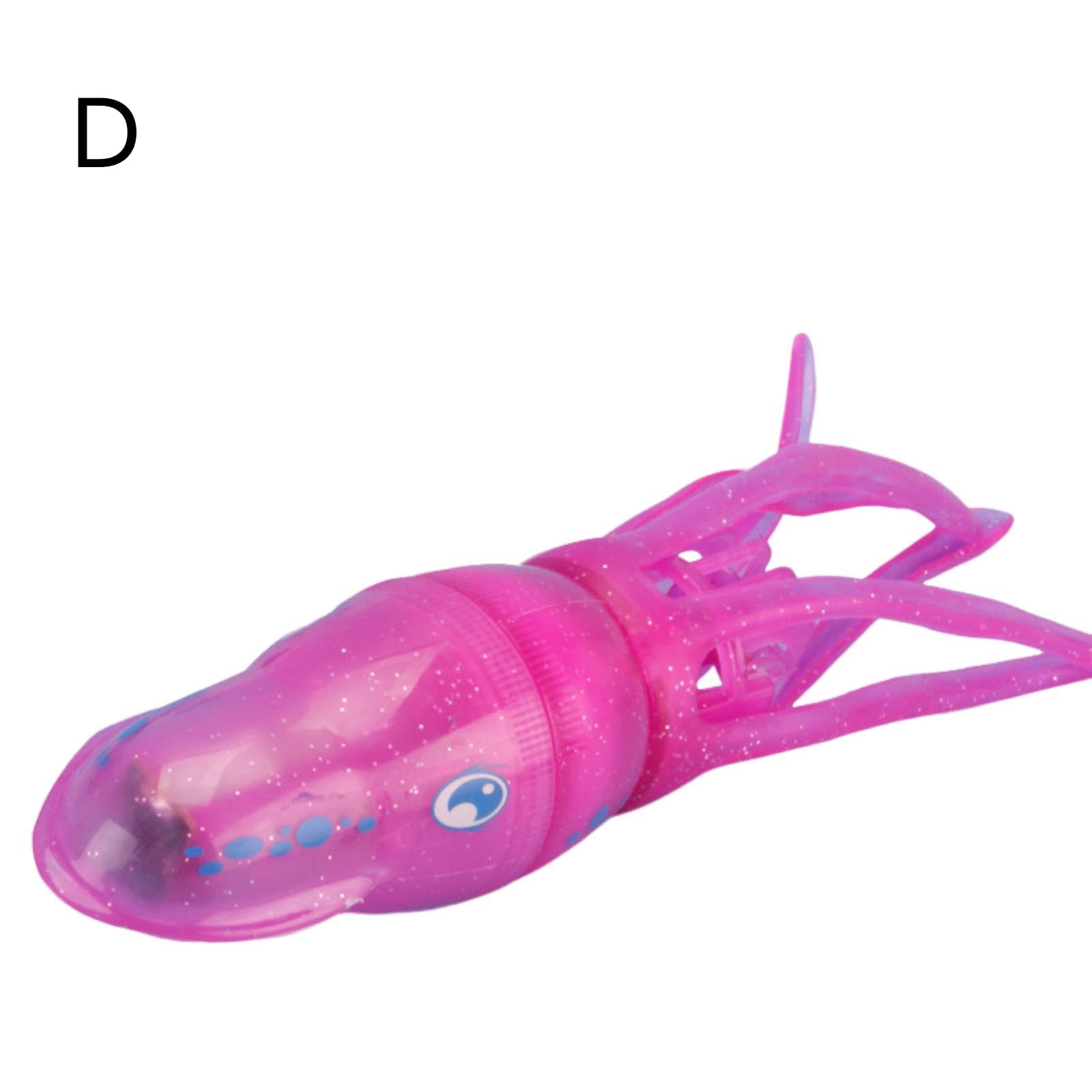 Shienfir - Juguete de baño con pilas de pulpo para niños, conjunto de animales, impermeable, natación, delfín, león de mar, pingüino para niños, ducha o buceo, niños y niñas, cumpleaños