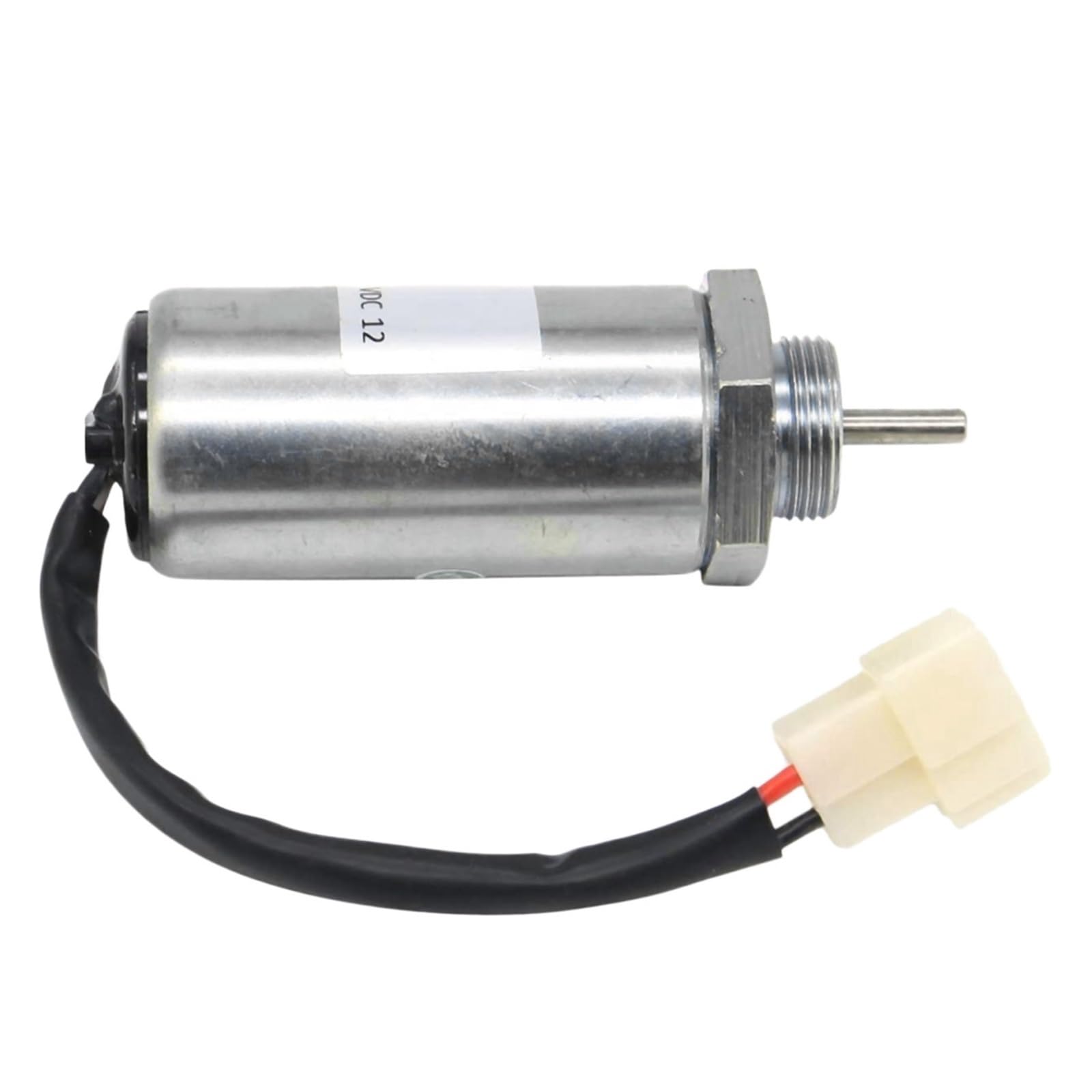 Excavator Engine Stop Solenoid Compatible with Isuzu EX400 3LD1 3LD2 4LE1 12V 897329-5680 8973295680