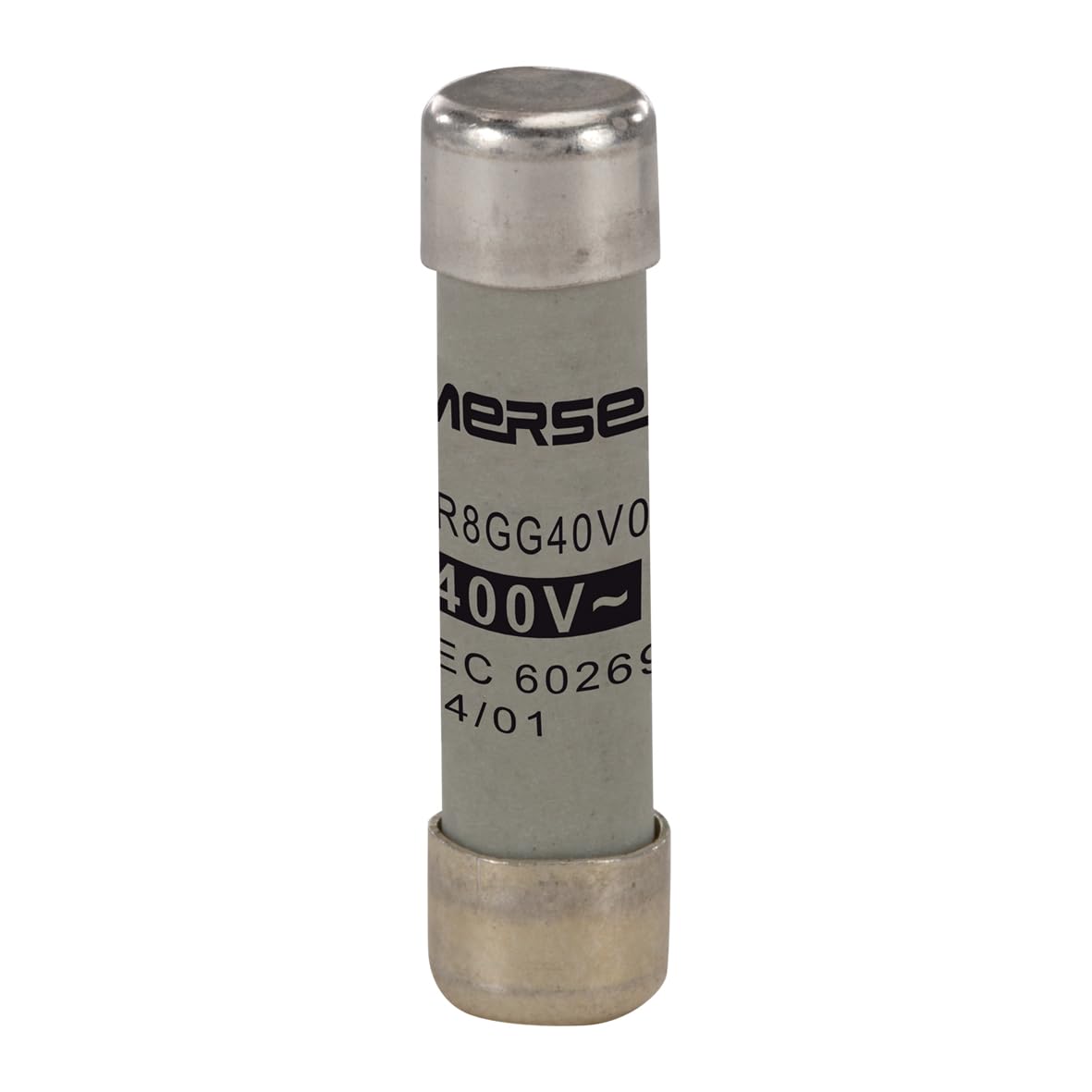 fusible cartouche - 8 x 31 - gg - 0.5a - sans indicateur - 400v - boite de 10 - mersen p218191