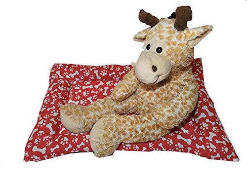 Caminha/Colchão Impermeável de Cachorro e Gato OnPets Cama Pet Extra Grande em Tecido cor Azul Poa G