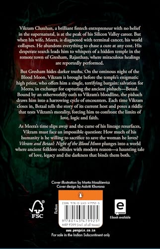 Image of Vikram and Betaal: Night of the Blood Moon | A Gripping Modern Retelling of Indian Mythology with Supernatural Suspense and Dark Fantasy
