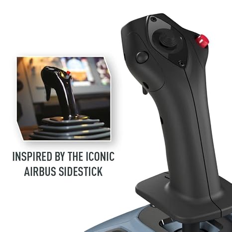 Thrustmaster TCA Captain Pack Airbus Edition Ergonomische Nachbildungen - Kompatibel mit PC 2960858 blue/black