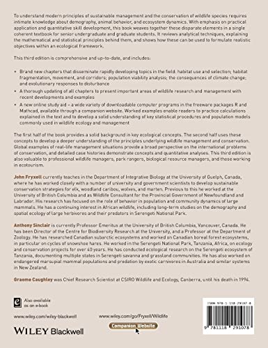 Wildlife Ecology, Conservation, and Management - Image 2