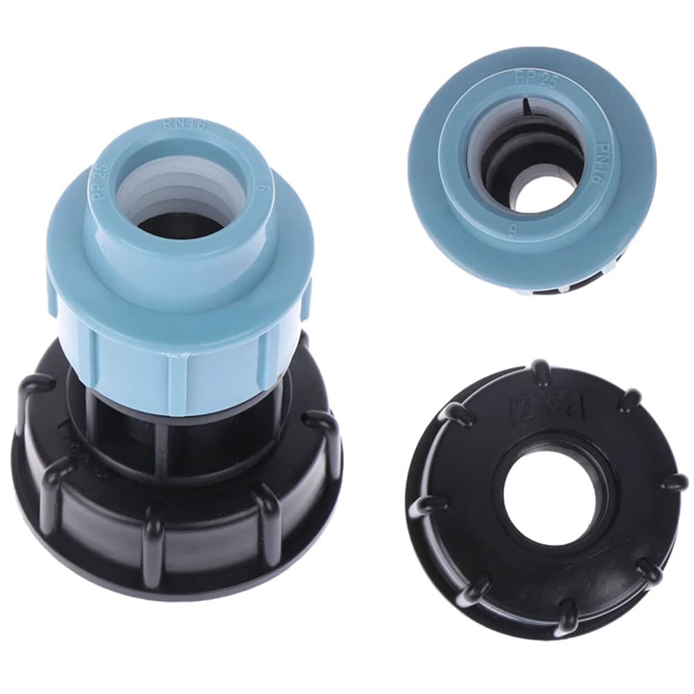 ADATTATORE PER TUBO da 1000l ibc serbatoio acqua da giardino per EUR 15