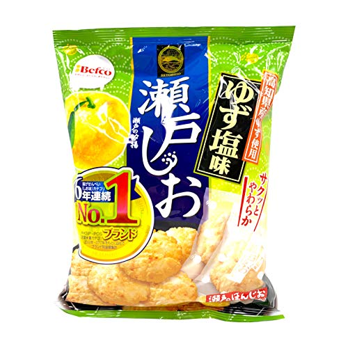 最安値 栗山米菓 瀬戸の汐揚 G ゆず塩 10 増量 97g 瀬戸しおの価格比較