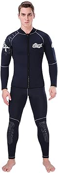 Amazon | Yaobuyao ウェットスーツトップ5mmサーマルネオプレン