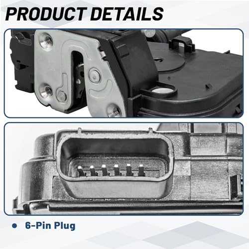 Image of KELOKE Door Latch Lock Actuator Compatible with Hyundai Santa Fe 2010 2011 2012 - Sport Utility, Front Left Driver Side, Replace# 813100W000 DLA1250