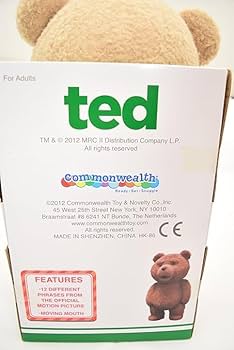 Amazon.co.jp: 映画 TED テッド トーキング ぬいぐるみ 16インチ