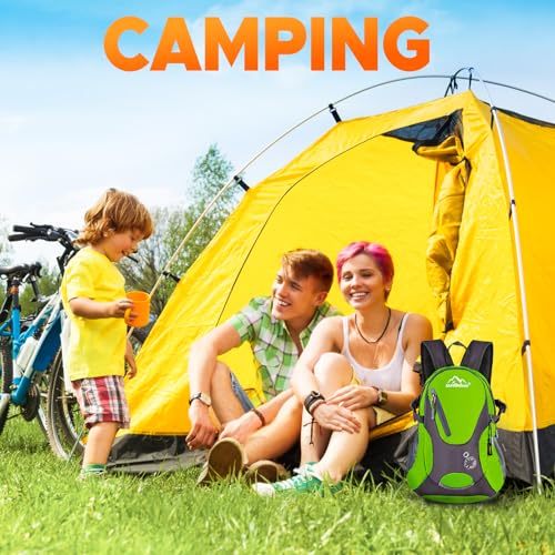 image for sunhiker Small Hiking Backpack Women Men 20L Lightweight Travel Backpa