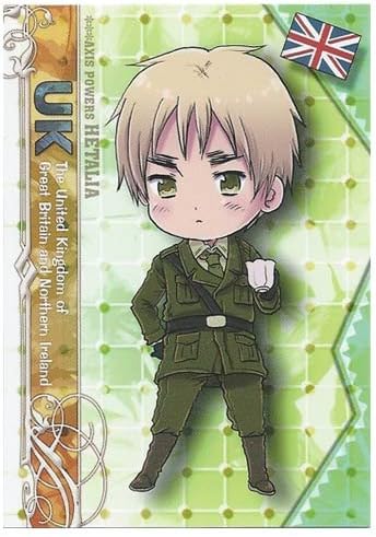 Amazon Co Jp ヘタリア Axis Powers トレーディングカード No 06 イギリス ホビー 通販