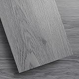 FLOREXP Vinyl-Bodenbelag – Linoleum-Bodenbelag mit Holz-Effekt,Abziehen und Aufkleben,Bodenfliesen,Selbstklebend,2.0mm 36 Stück,Wasserdicht, für Küche, Wohnzimmer (5.02m²,Grau Gewaschen)