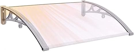 Amazon Co Jp Lpd ひさし 屋根 テラス 庇 アール型 店舗にも 柱なし 持ち出し屋根 自転車置き場 雨よけ 梅雨対策 連接可能 Color Clear Sheet Size 60cmx100cm Diy 工具 ガーデン
