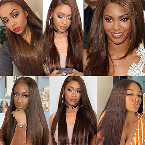 Extensiones de cabello real sin procesar para evitar enredos con 2 paquetes lisos naturales 7