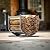 Idzo 17in Decorative Heavy Duty Firewood Storage Log Rack Decorative Heavy Duty Wood Holder Indoor Outdoor Black