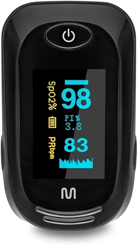 Oxímetro de Pulso 2 Pilhas AAA Multi Saúde - HC261