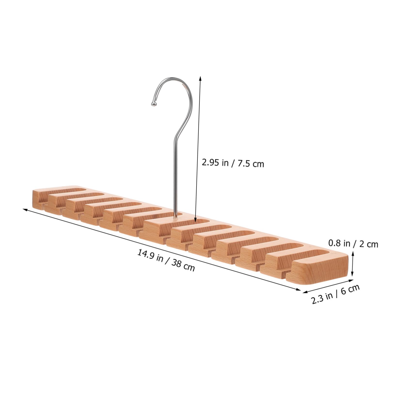 HEALLILY Belt Organizer Rack Slot Belt Hanger for Closet Accessory Display Neat Storage for Men and Women Compact Design for Easy Access and Maximized Vertical Space