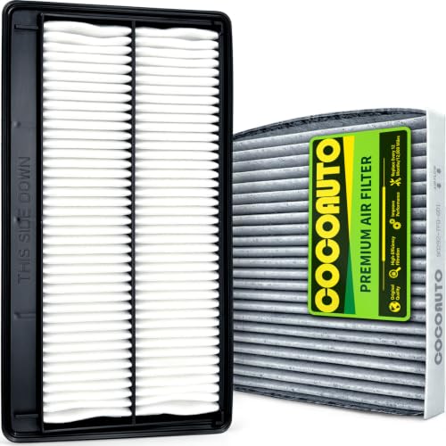 COCOAUTO Engine & Cabin Air Filter Kit for Pilot 2023 2024 2025 2026, MDX (2022-2026) 3.5L Only, Replace 1722061AA00, 80292TF0G01 (Not for 3.0L)