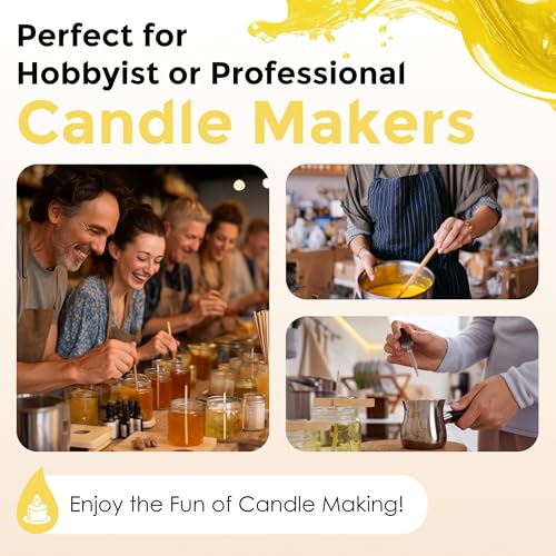 Yellow Liquid Candle Dye (1 oz) - Made in the USA - Safe and Easy to Use - Premium Candle Making Supplies - Perfect for DIY Candle Making Kits - Designed for Candle Wax by Reddig-Glo - Image 7