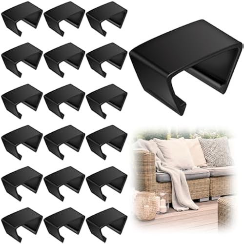 Blulu 10 Pcs Patio Furniture Clips Outdoor Furniture Sofa Clips