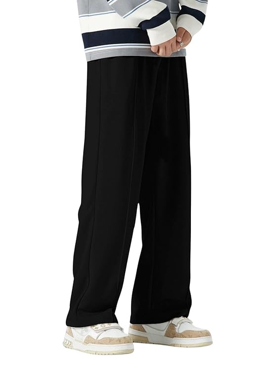 GRECIILOOKS Men's Lycra Cargo Track Pants – Loose Fit Joggers for Men | Korean Style Travel &amp; Home Wear with Pockets (Available in Plus Size and Combo Pack of 2)