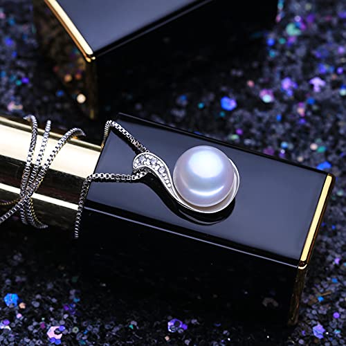 Orecchini Pendenti In Argento 925 Con Perle Naturali E Catena - LOKILOKI - Accessori Moda Donna - 2