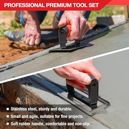 Goldblatt Stainless Steel Edger & Groover Set