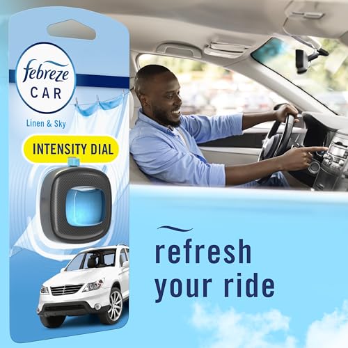 Image of stocking stuffers for men, febreeze, fabreeze, febreeze, car air freshener, fragrance stick on, for cars, air refresher, febreze clip, auto, automobile, car smell fighter, vent air freshener