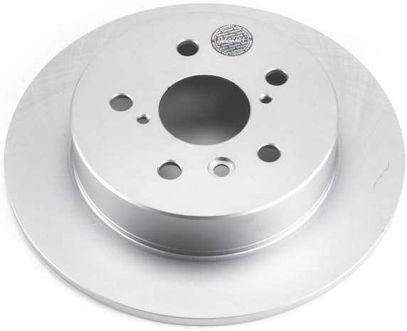 Power Stop JBR1764EVC Rear Evolution Genuine Geomet Coated Brake Rotor For Toyota Camry 2018-2024 [Model Specific]