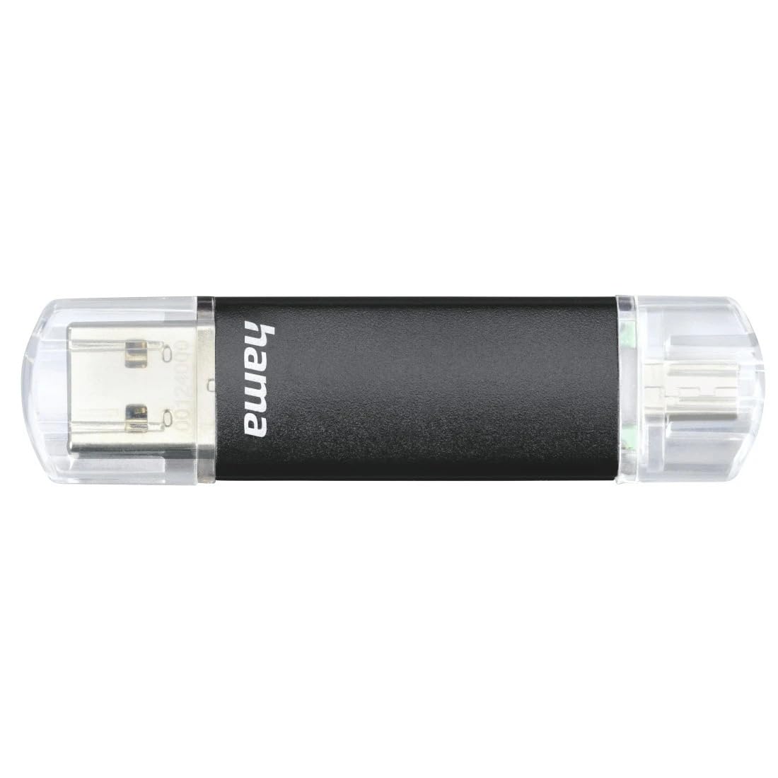 Hama Chiavetta USB da 256 GB con USB 3.0 e microUSB (chiavetta USB 2 in 1, ad esempio per telefono Android, tablet, computer, notebook, PC, laptop, MacBook, OTG, 40 MB/s), chiavetta per cellulare,