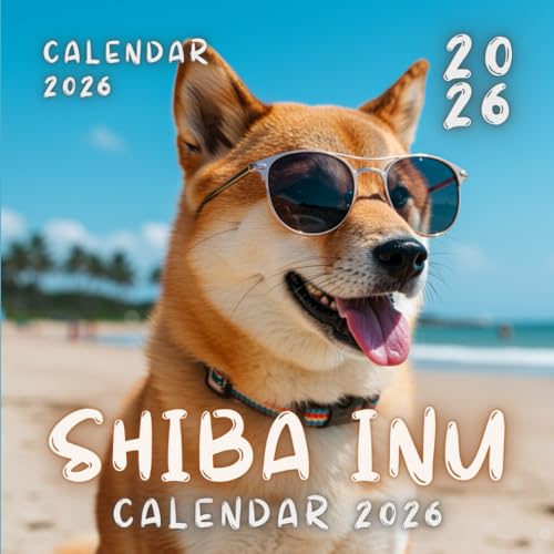 Shiba Inu Joy 2026 Calendar: Play, Loyalty & Love