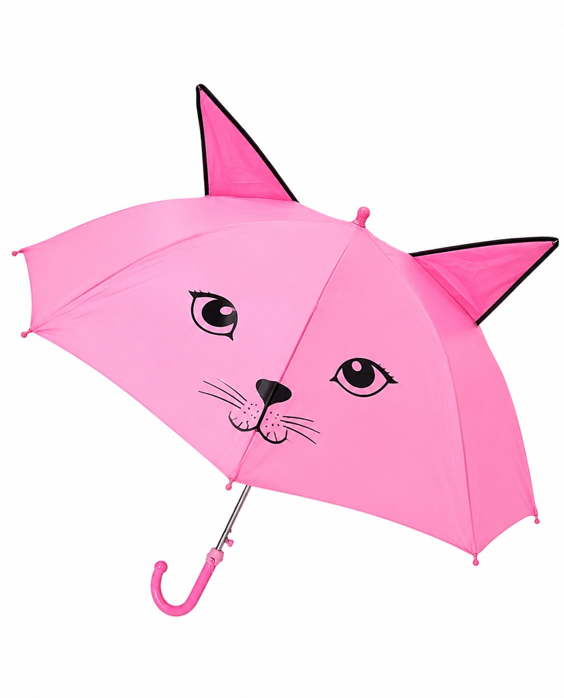 Kids Animal Ear Umbrella with Cartoon Face-picture-46