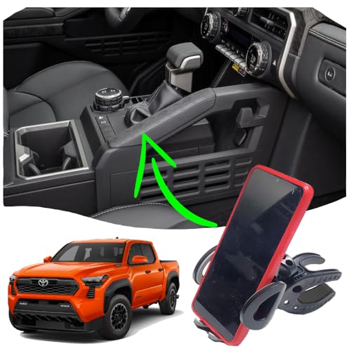 Cell Phone Mount Holder Compatible with 2024-2026 Toyota Tacoma Toyota 4Runner Dashboard and Center Console