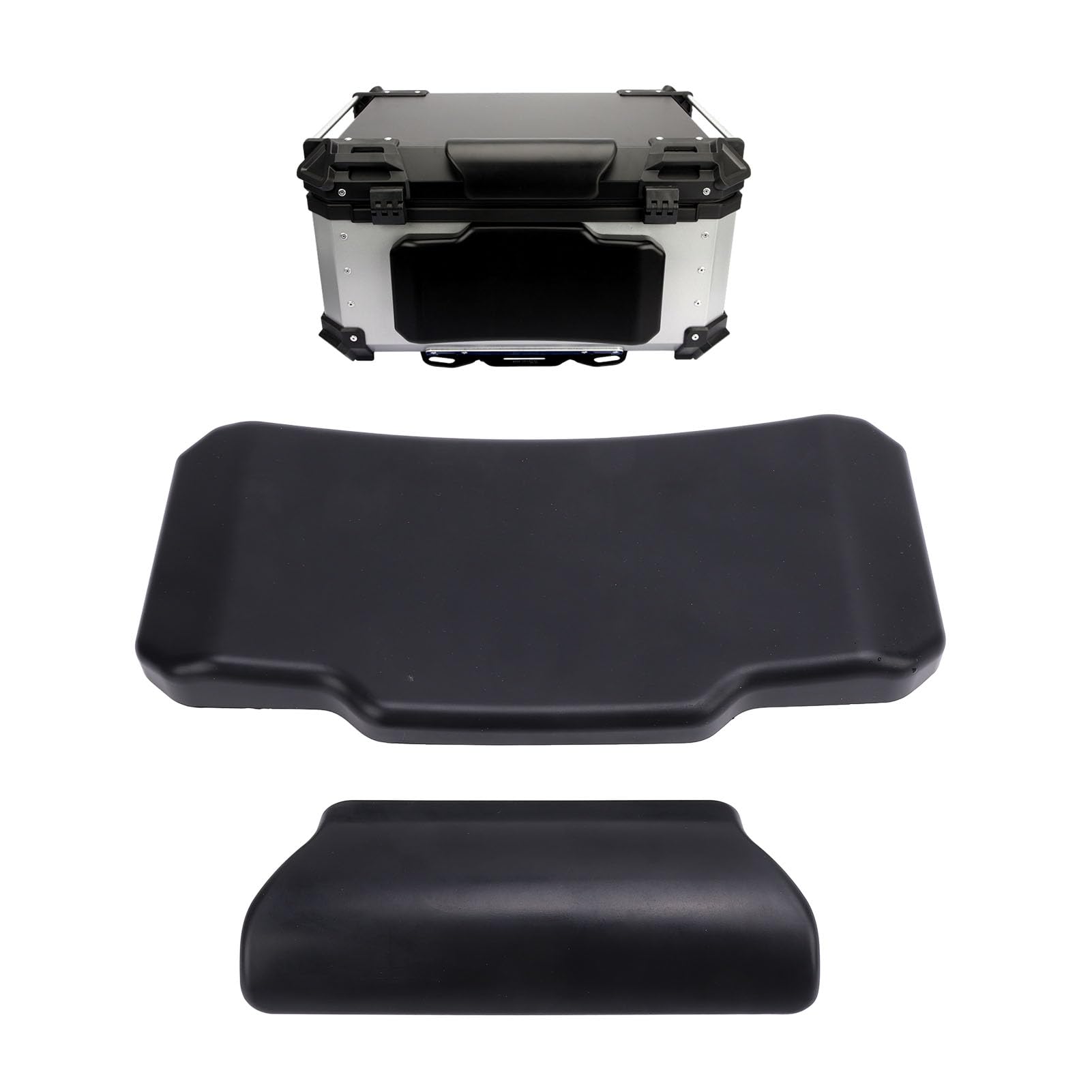 Dossier de Moto en Cuir PU, Coque Supérieure, Dossier pour Moto, 80L, 85L, 100L
