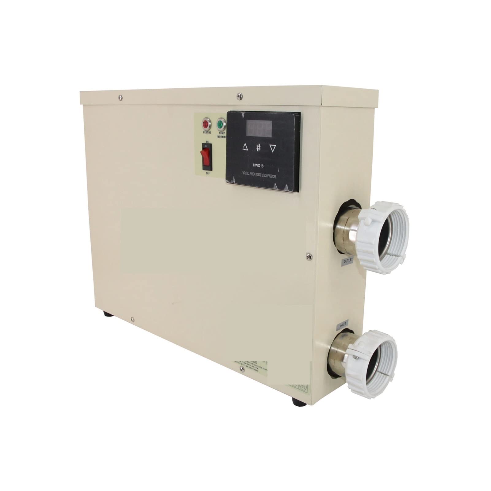 Chauffe-Piscine, Chauffage de Piscine à Thermostat numérique électrique de 7,5 KW Spa Équipement de Chauffage électrique à température constante à température constante