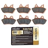 Brake Pads Compatible with Harley Davidson 2000-2007 / EBC - Sintered (Front & Rear, 3 Sets)