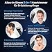 Valano Haarschneidemaschine, Barttrimmer Herren USB-Ladung Trimmer Herren Nasenhaartrimmer Haarschneidemaschine Profi Präzisionstrimmer 3 in 1 Set mit 9 Aufsätzen von 1-16 mm