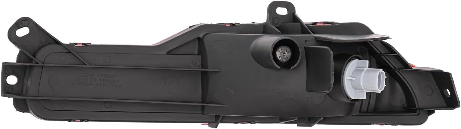 Rear Turn Signal Light for Infiniti EX35 EX37 QX50 QX80 2008-2022 Left Driver Side Rear Turn Signal Light Replacement, Halogen, Black Housing Red Lens, 265551BA1Ce (Left Driver Side)