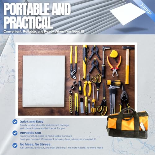 10 Eco-Friendly Absorbent Mats - Reusable & Durable - Image 5