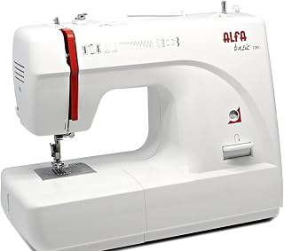 ALFA - MOD. Basic 720 – Macchina da Cucire, 9 Motivi di Cucitura, Motore da 70 W,...