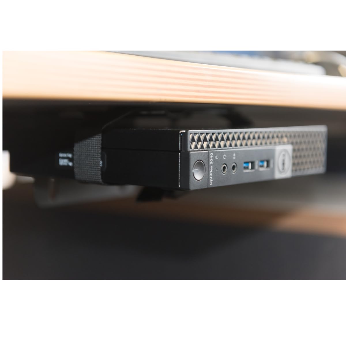 DIGITUS VESA adapter 75x75, 100x100 - Uchwyt do PC - Do montażu PC za monitorem - Udźwig 5 kg - Czarny