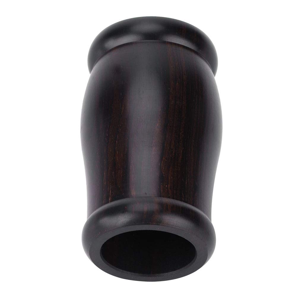 POENVFPO Barilotto per Clarinetto Professionale in Legno di Ebano, Diametro Interno 23 Mm, qualità Premium per Musicisti, Leggero 37 G, Nero