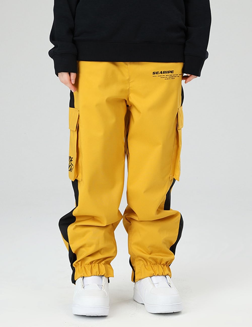 Pantalones de esquí para mujer HOUZONIY impermeables softshell snowboard