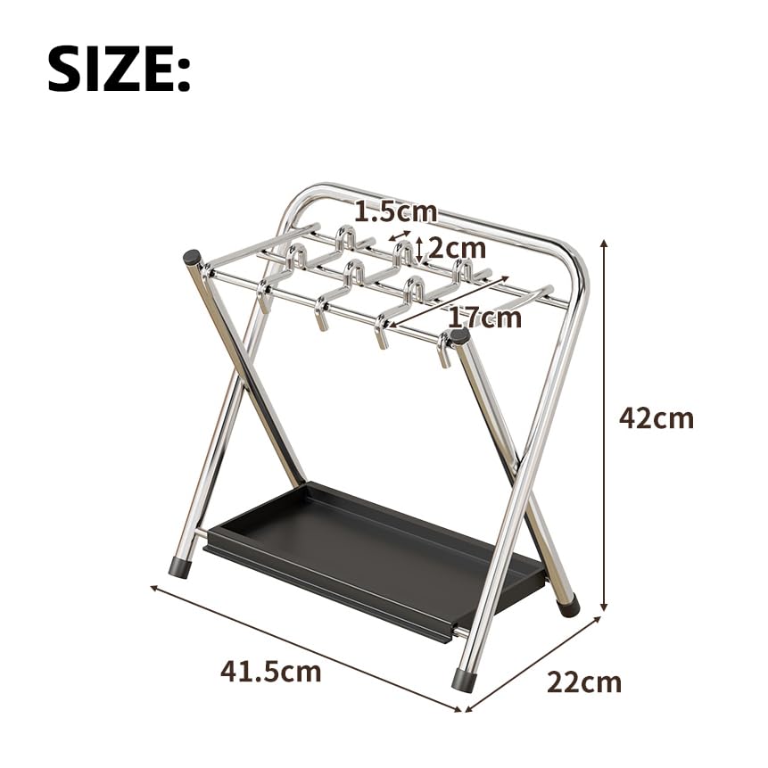 Support de parapluie indépendant design compact pour le bureau