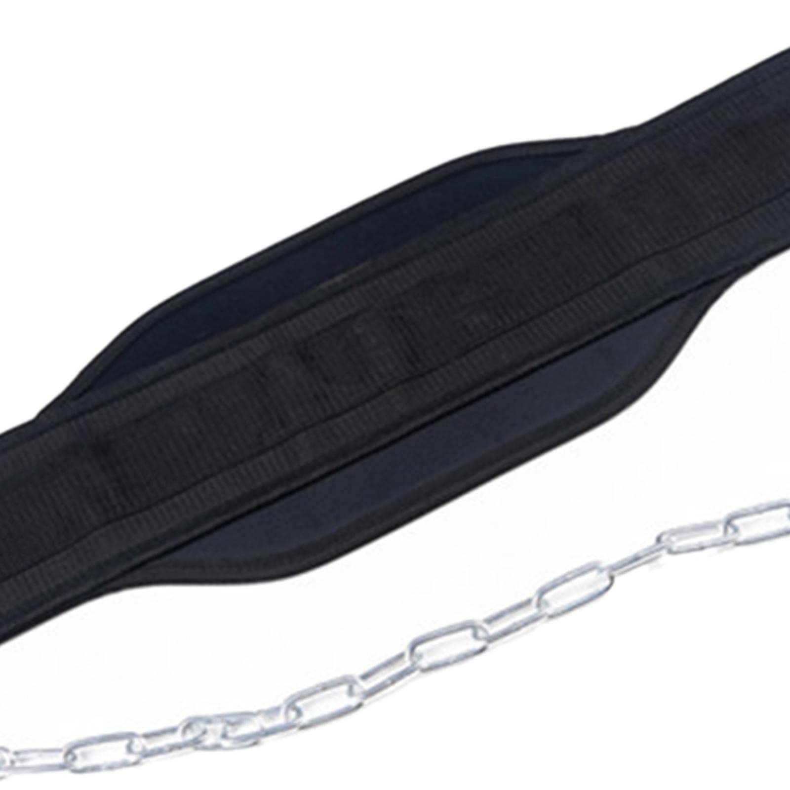 Oshhni Dip Belt Gewichtheberkette Bodybuilding Verstellbare Kette Training Toner Support Trainer Dip Belt für Klimmzüge, Zuhause, Training,