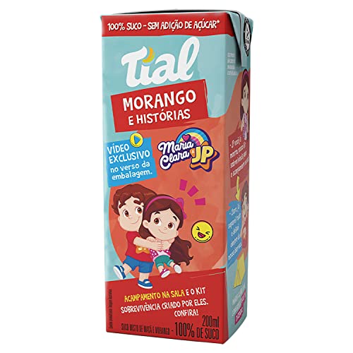 Suco Tial 100% Morango 200ml