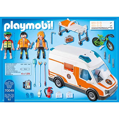 Playmobil Ambulance with Flashing Lights