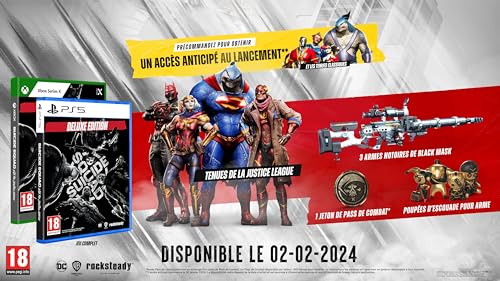 Jeu Vidéo The Suicide Squad : Kill The Justice League Edition Deluxe Ps5 Warner - vue 6